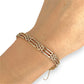 GOLD DEAL | 9kt Gold Vintage Three-Bar Gate Bracelet-Refurbished