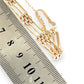 GOLD DEAL | 9kt Gold Vintage Three-Bar Gate Bracelet-Refurbished
