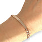 NZGD | 9ct Gold Signature Link UNO AERRE Bracelet-Refurbished