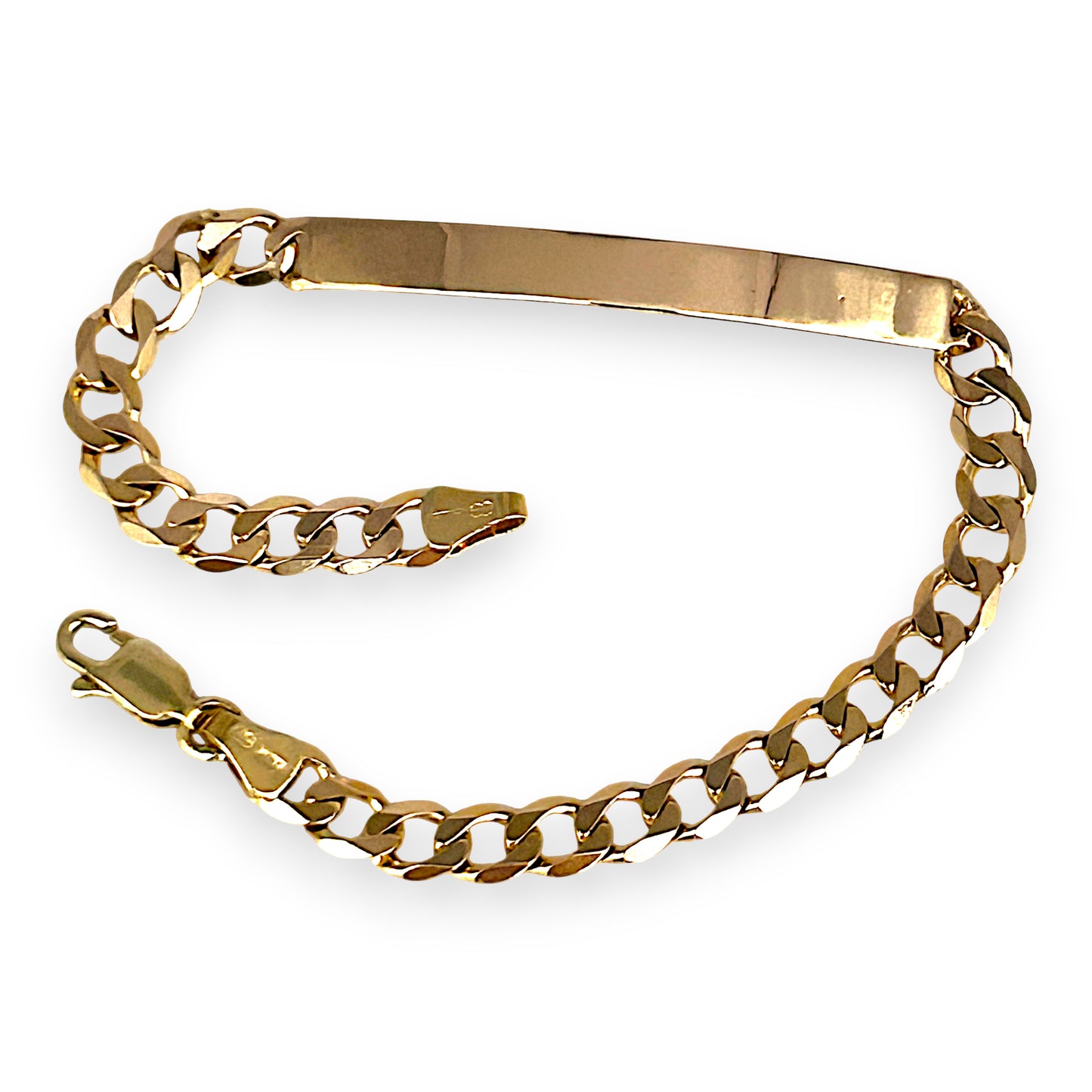 NZGD | 9ct Gold Signature Link UNO AERRE Bracelet-Refurbished