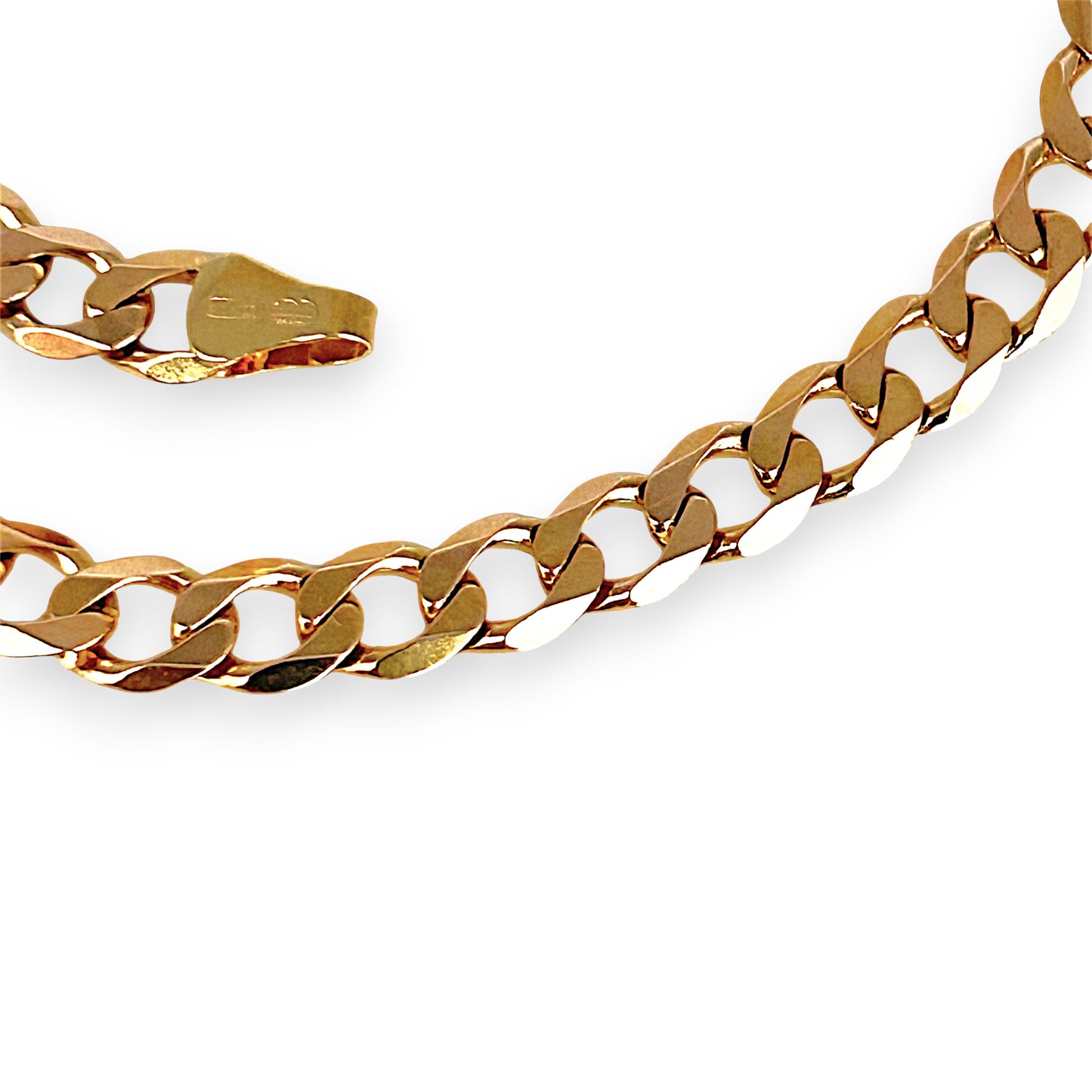NZGD | 9ct Gold Signature Link UNO AERRE Bracelet-Refurbished