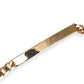 NZGD | 9ct Gold Signature Link UNO AERRE Bracelet-Refurbished
