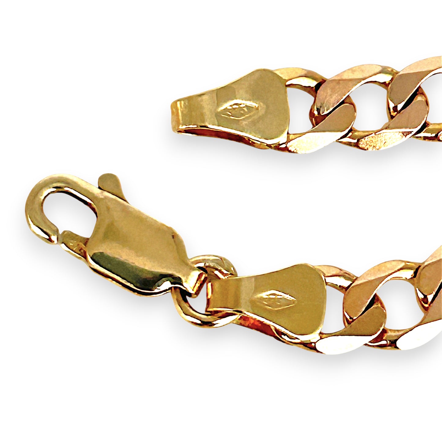 NZGD | 9ct Gold Signature Link UNO AERRE Bracelet-Refurbished