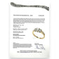 FLASH SALE | 18K Y/W Gold 0.81ct Princess Cuts Diamond Ring Valuation $5,400. R # 177