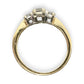 FLASH SALE | 18K Y/W Gold 0.81ct Princess Cuts Diamond Ring Valuation $5,400. R # 177