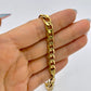 GOLD DEAL | 9kt NZ Gold Sovereign Curb Link Bracelet 22cm
