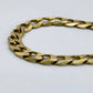 GOLD DEAL | 9kt NZ Gold Sovereign Curb Link Bracelet 22cm