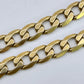 GOLD DEAL | 9kt NZ Gold Sovereign Curb Link Bracelet 22cm
