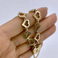 NZGD | 9ct Gold Eternal Heart Bracelet-Refurbished
