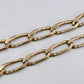 GOLD DEAL | 9kt Gold Waveline Paperlink Bracelet 21.4cm