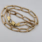 GOLD DEAL | 9kt Gold Waveline Paperlink Bracelet 21.4cm