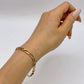 GOLD DEAL | 9kt Gold Waveline Paperlink Bracelet 21.4cm