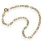 GOLD DEAL | 9kt Gold Golden Petal Oval Bracelet 18cm