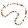 GOLD DEAL | 9kt Gold Golden Petal Oval Bracelet 18cm