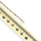GOLD DEAL | 9kt Gold Golden Petal Oval Bracelet 18cm
