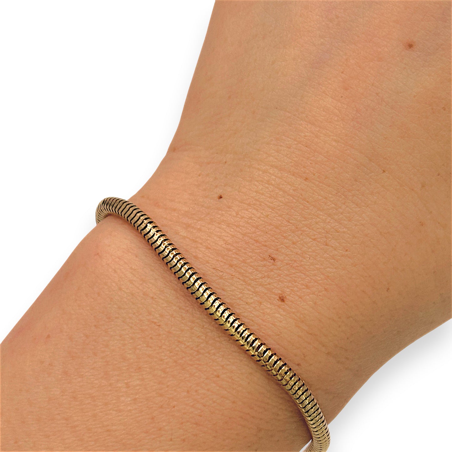 NZGD | 9ct Gold Silkflow Bracelet 19.5cm