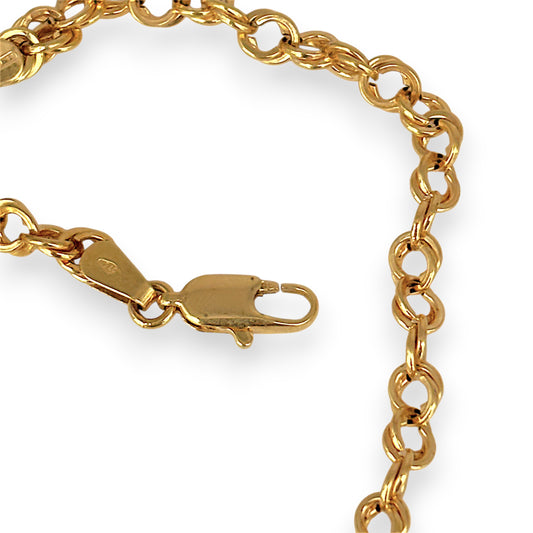 NZGD | 9ct Gold UNOAERRE Verona Link Bracelet 19cm