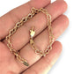 NZGD | 9ct Gold UNOAERRE Verona Link Bracelet 19cm