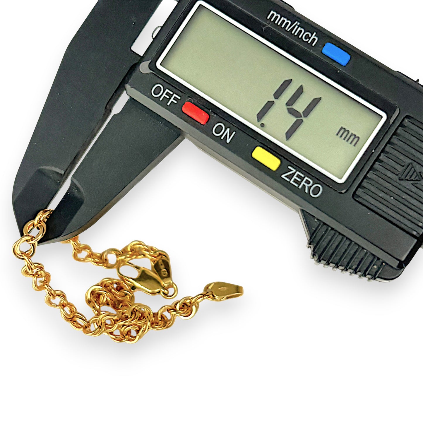 NZGD | 9ct Gold UNOAERRE Verona Link Bracelet 19cm