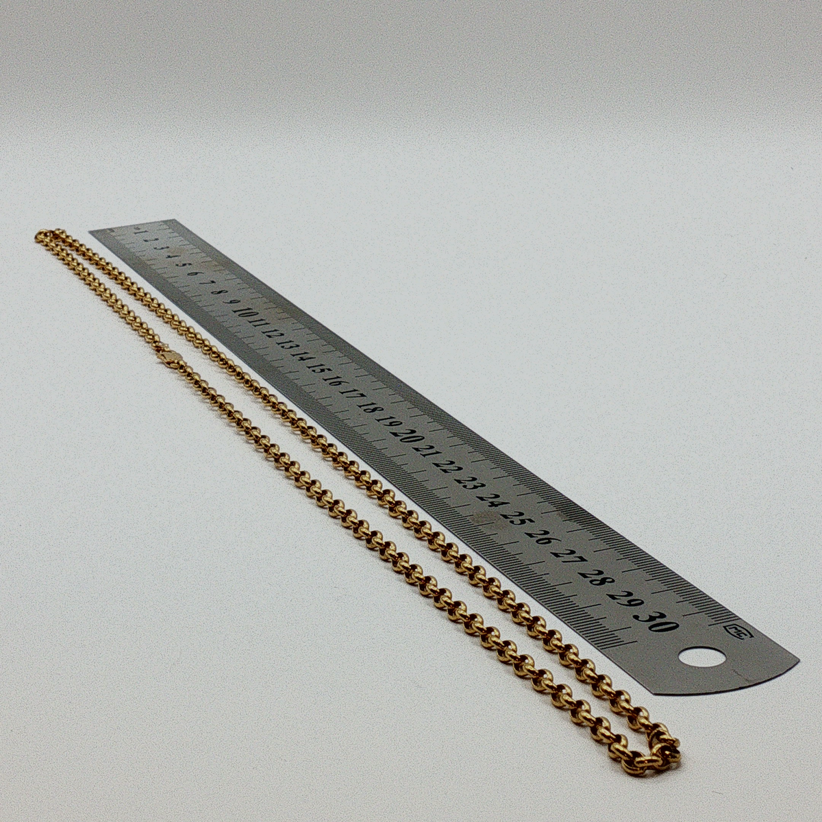 NZGD | 9ct Gold Classic Belcher Chain 68cm