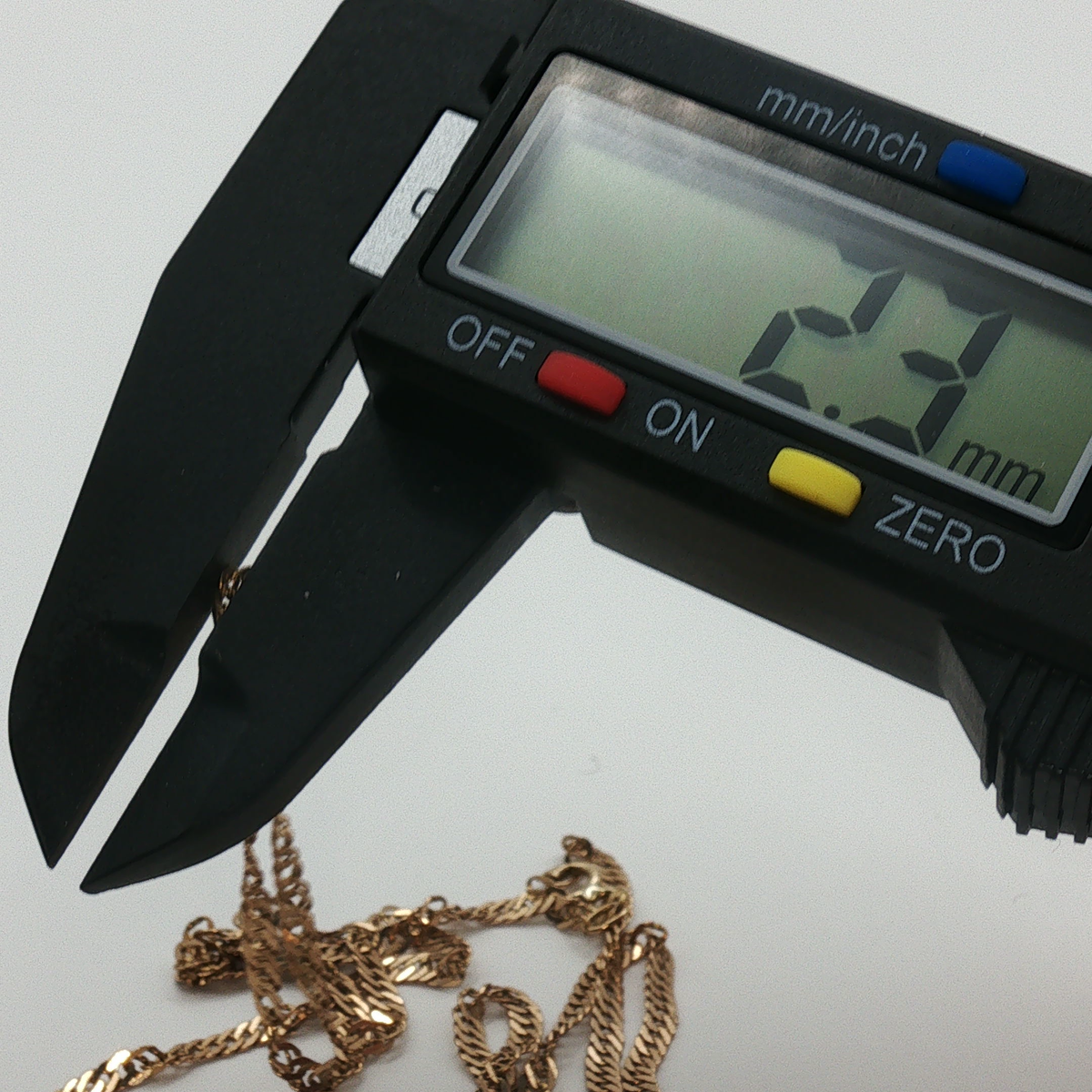 NZGD | 9ct Gold Delicate Twisted Chain 49cm