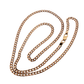 NZGD | 9ct Gold Modern Cuban Link Chain 60cm