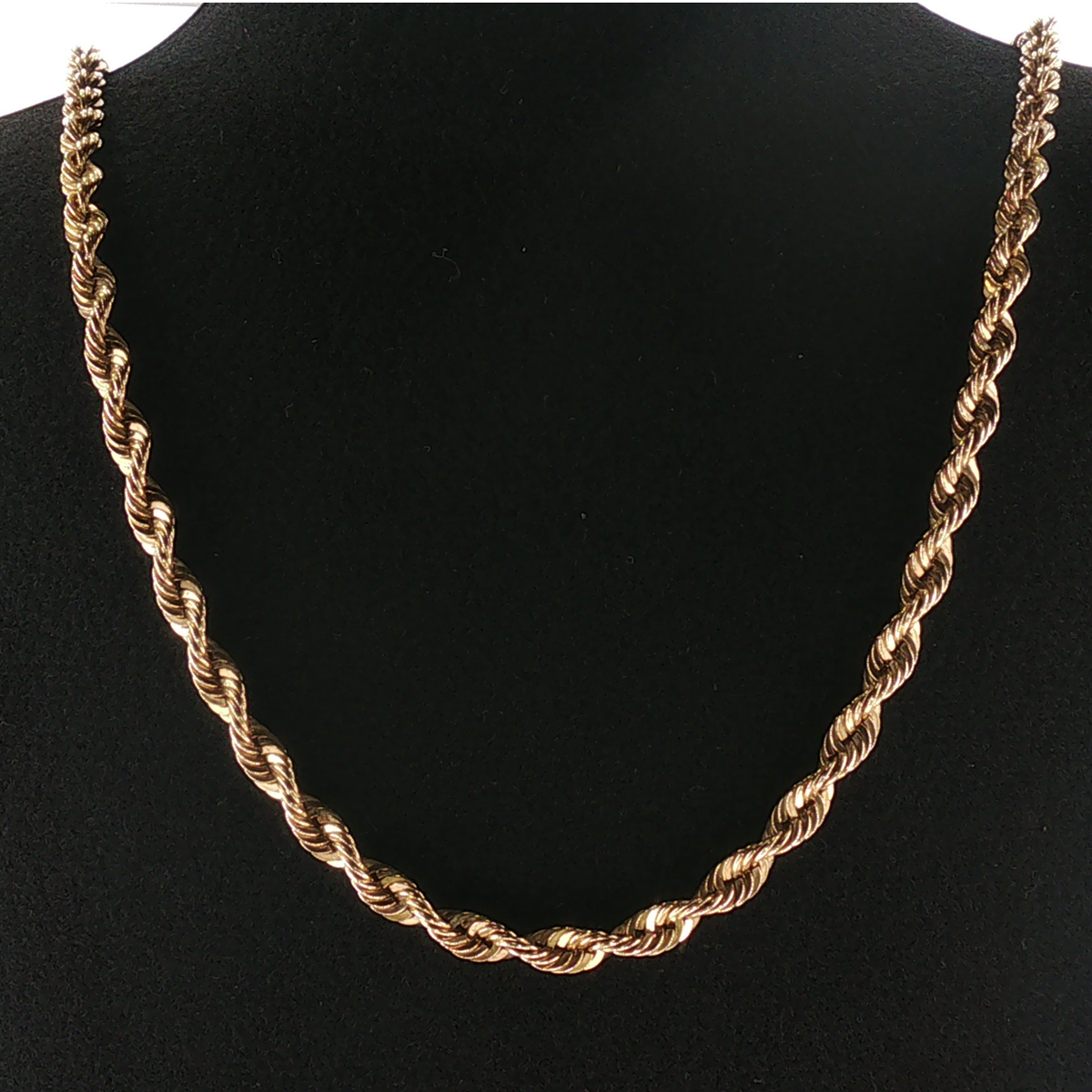 NZGD | 10ct Gold Bold Rope Chain 49cm