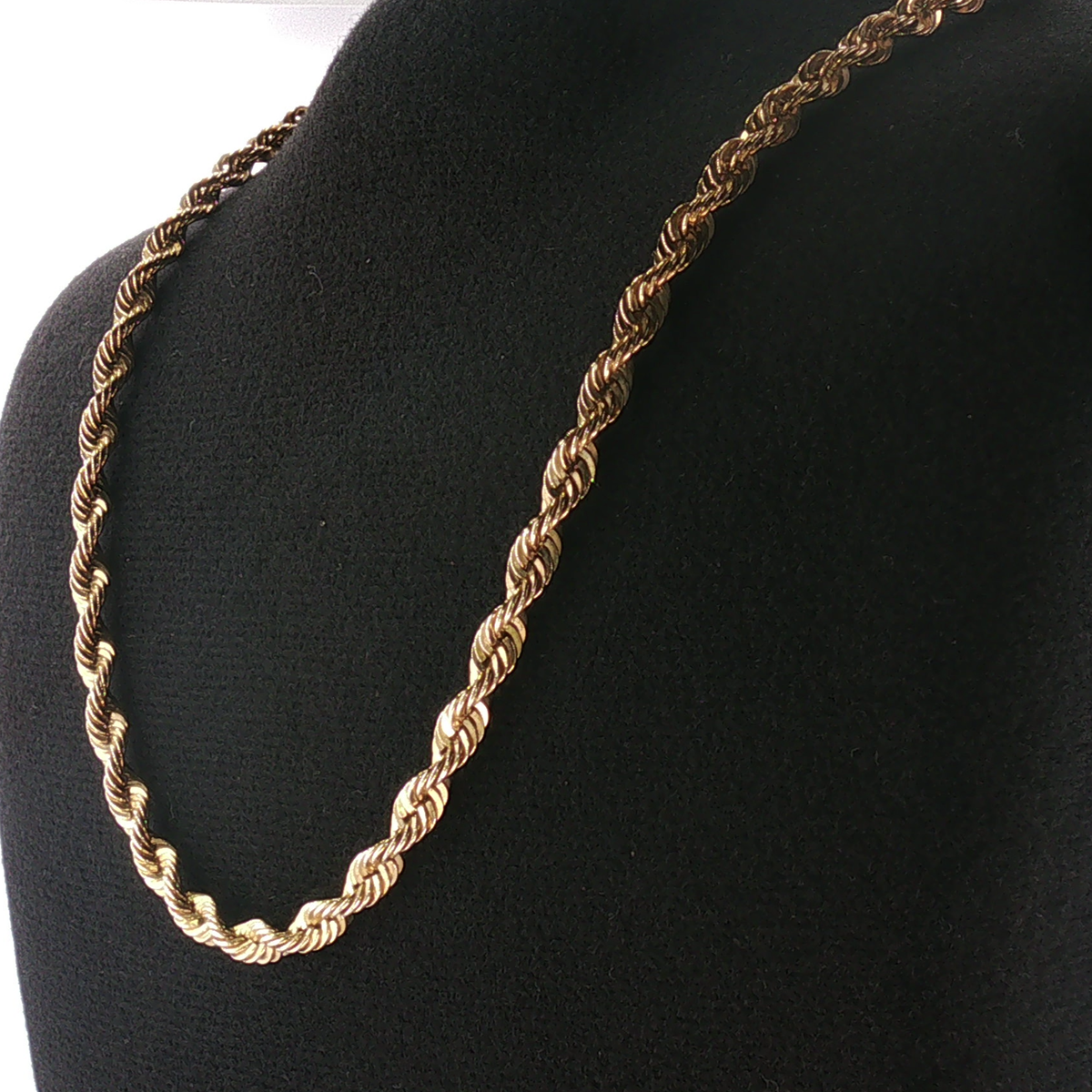 NZGD | 10ct Gold Bold Rope Chain 49cm