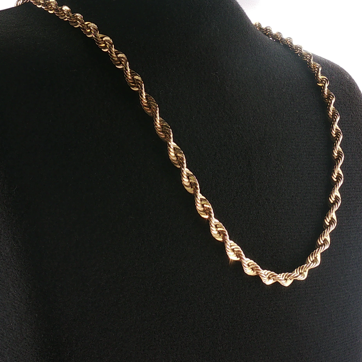 NZGD | 10ct Gold Bold Rope Chain 49cm