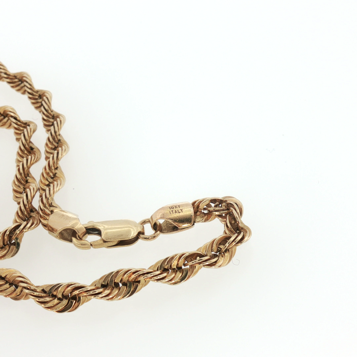 NZGD | 10ct Gold Bold Rope Chain 49cm