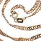 NZGD | 9ct Gold Delicate Twisted Chain 49cm