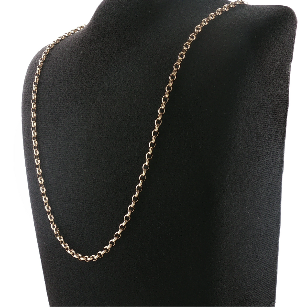 NZGD | 9ct Gold Classic Belcher Chain 68cm