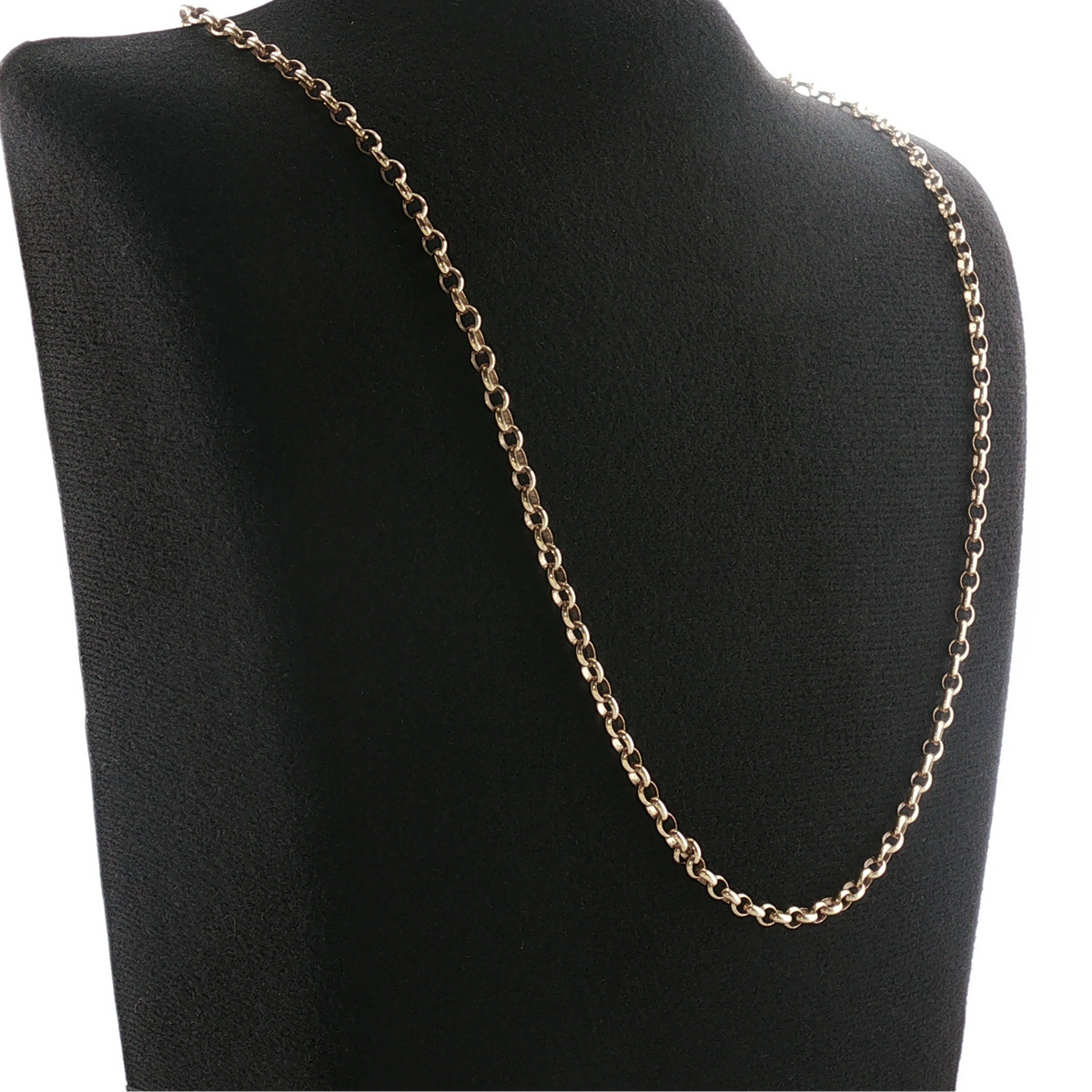 NZGD | 9ct Gold Classic Belcher Chain 68cm