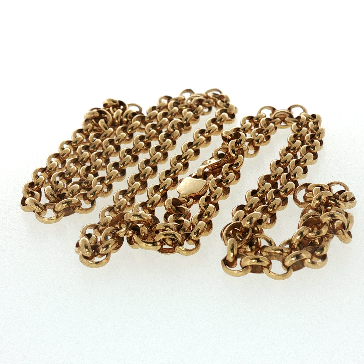 NZGD | 9ct Gold Classic Belcher Chain 68cm