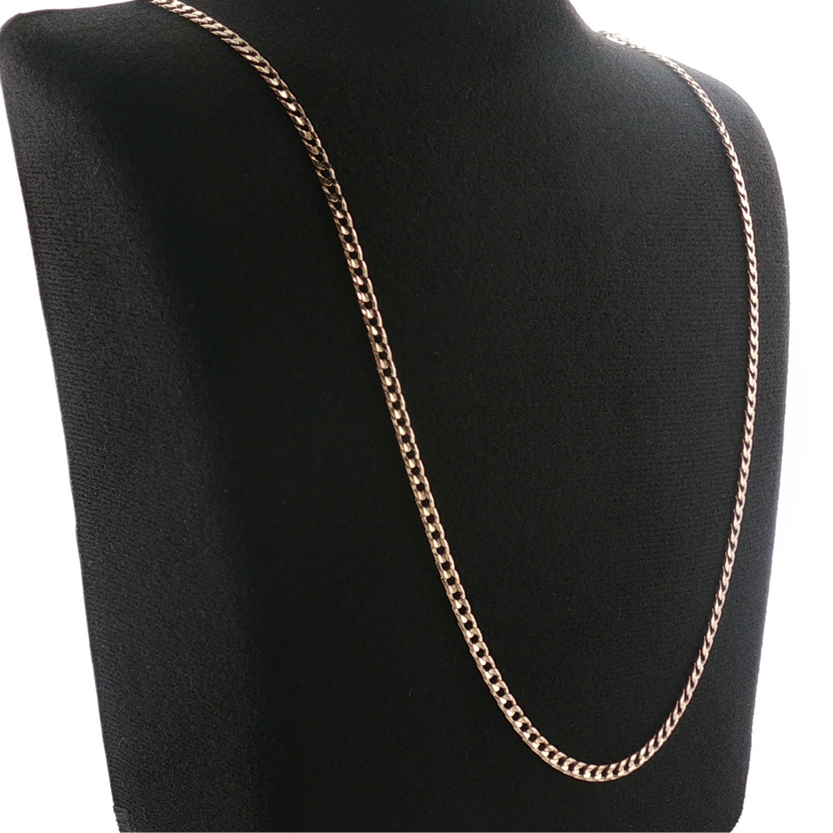 NZGD | 9ct Gold Modern Cuban Link Chain 60cm