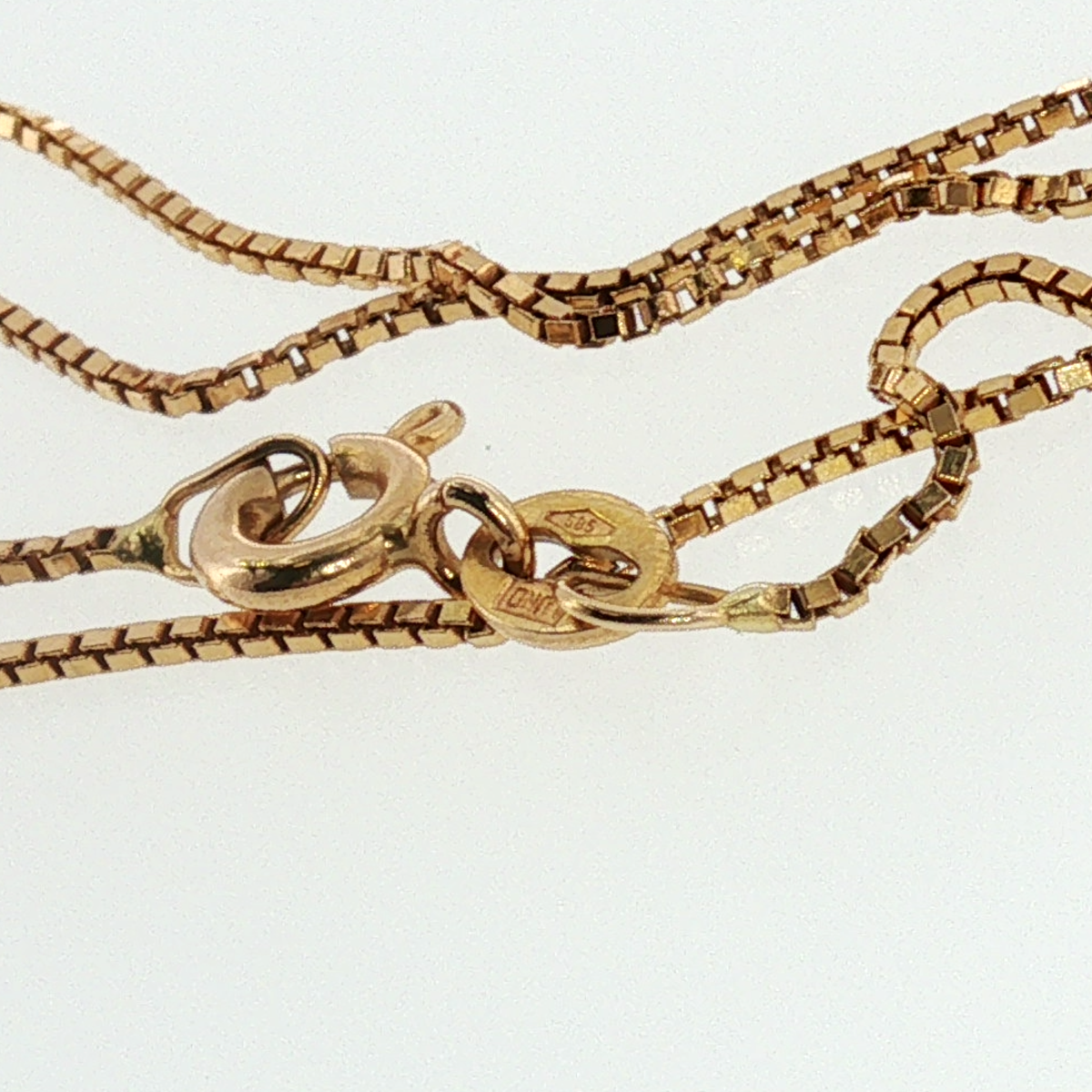 NZGD | 14ct Gold Classic Box Chain 51cm