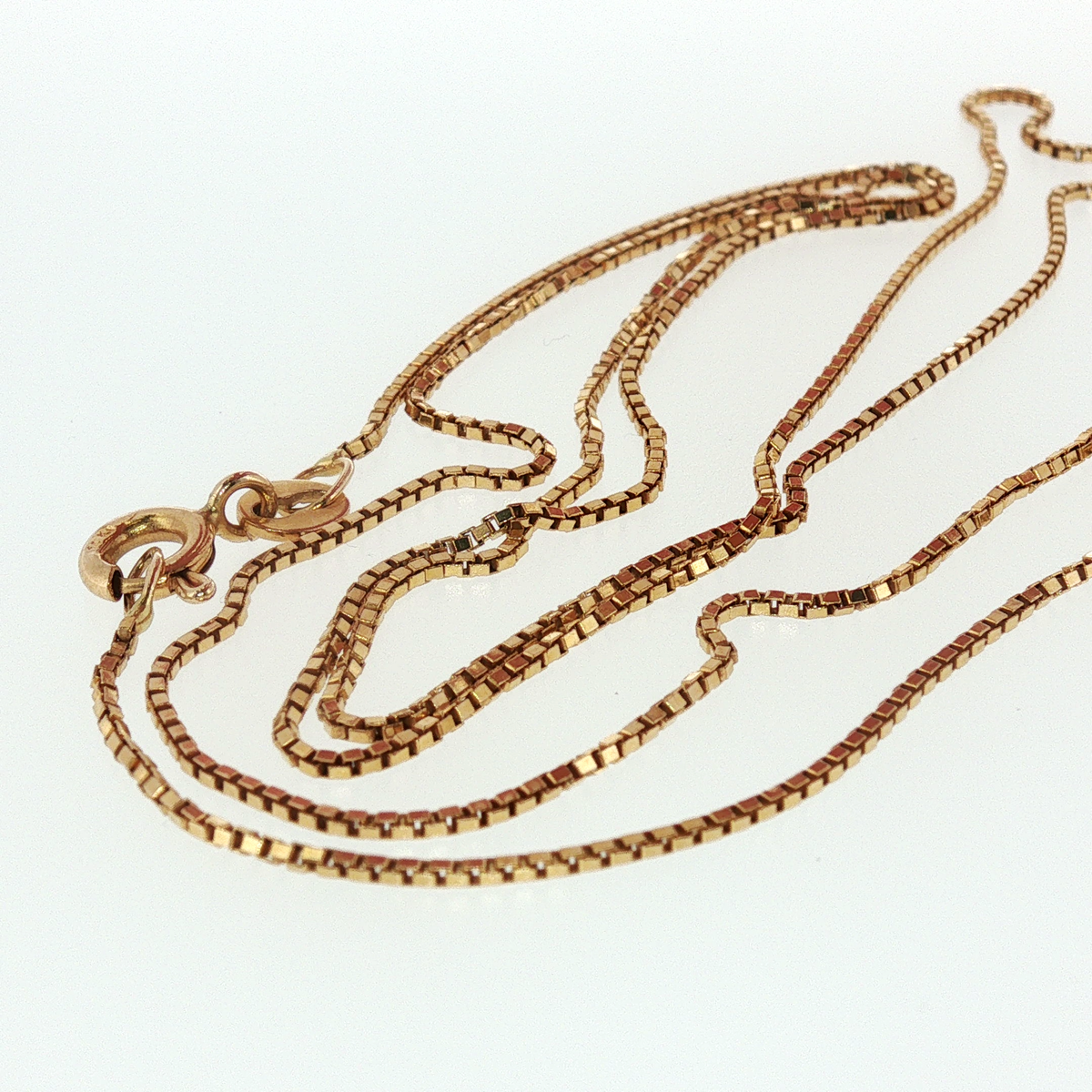 NZGD | 14ct Gold Classic Box Chain 51cm