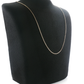 NZGD | 10ct Gold Delicate Modern Square  Link Chain  45cm