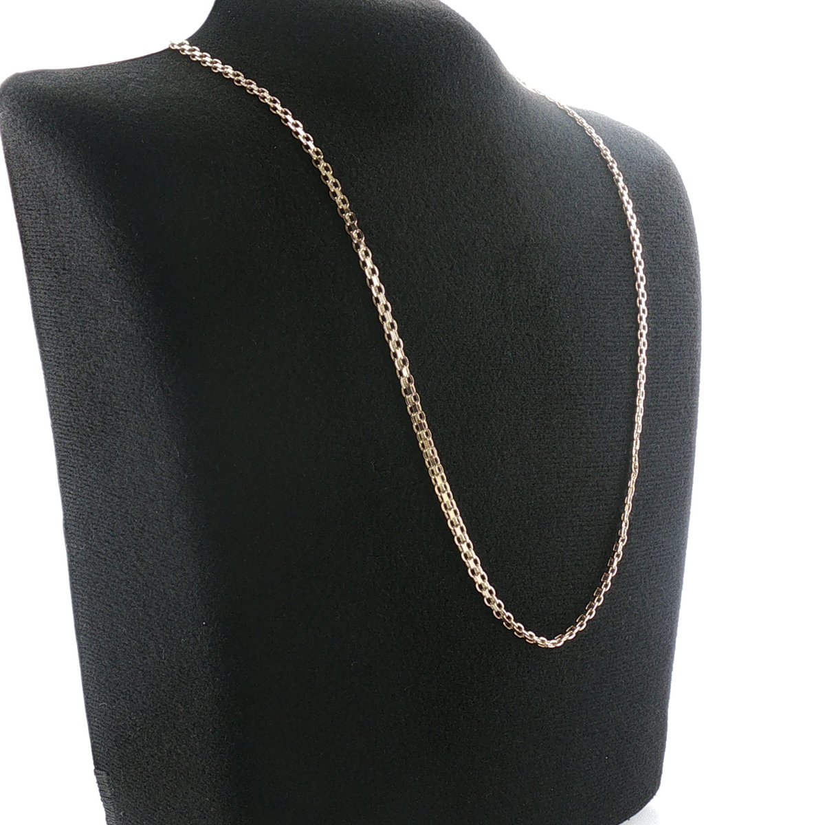 NZGD | 14ct Gold Celestial Pair Link Chain 45cm