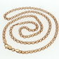 NZGD | 14ct Gold Celestial Pair Link Chain 45cm