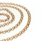 NZGD | 14ct Gold Celestial Pair Link Chain 45cm