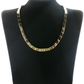 NZGD | 14ct Yellow Gold Greek Key Link Chain Necklace