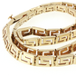 NZGD | 14ct Yellow Gold Greek Key Link Chain Necklace