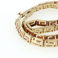 NZGD | 14ct Yellow Gold Greek Key Link Chain Necklace