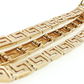 NZGD | 14ct Yellow Gold Greek Key Link Chain Necklace