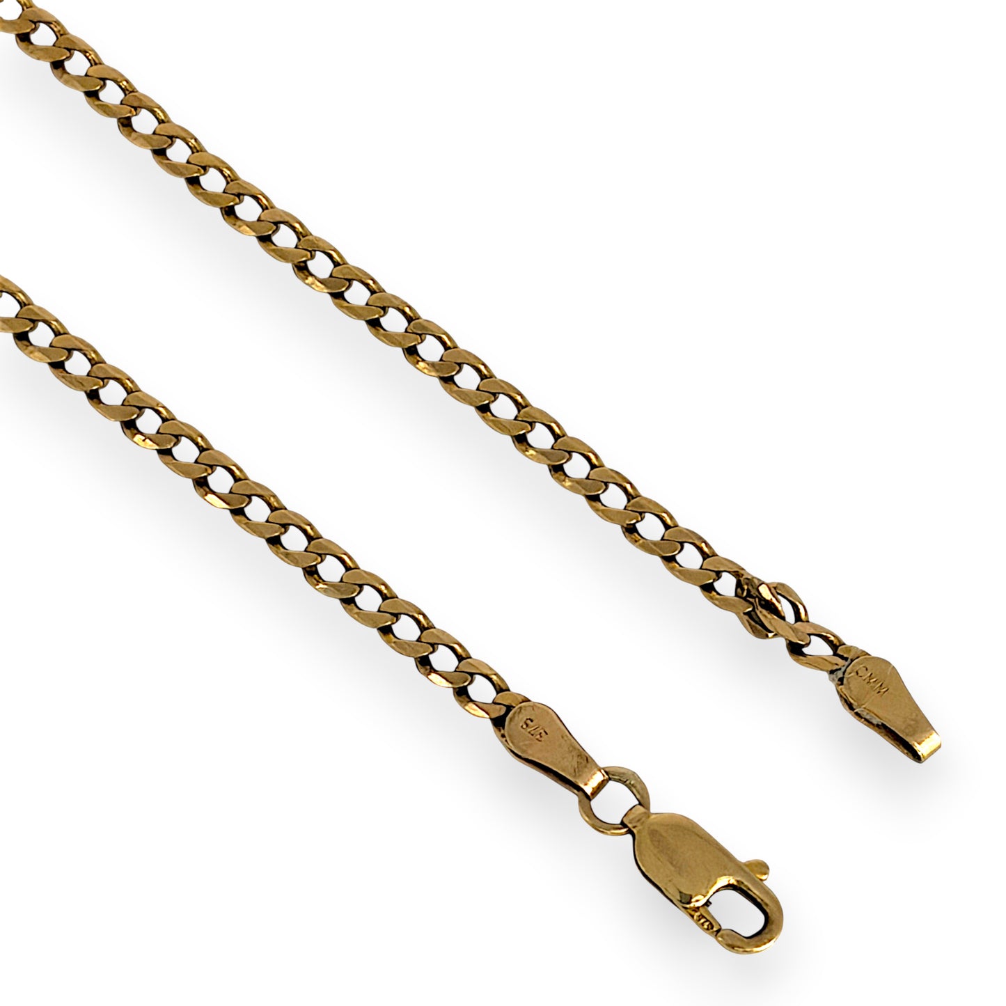 NZGD | 9ct Gold Everyday Ease Curb Bracelet 28cm