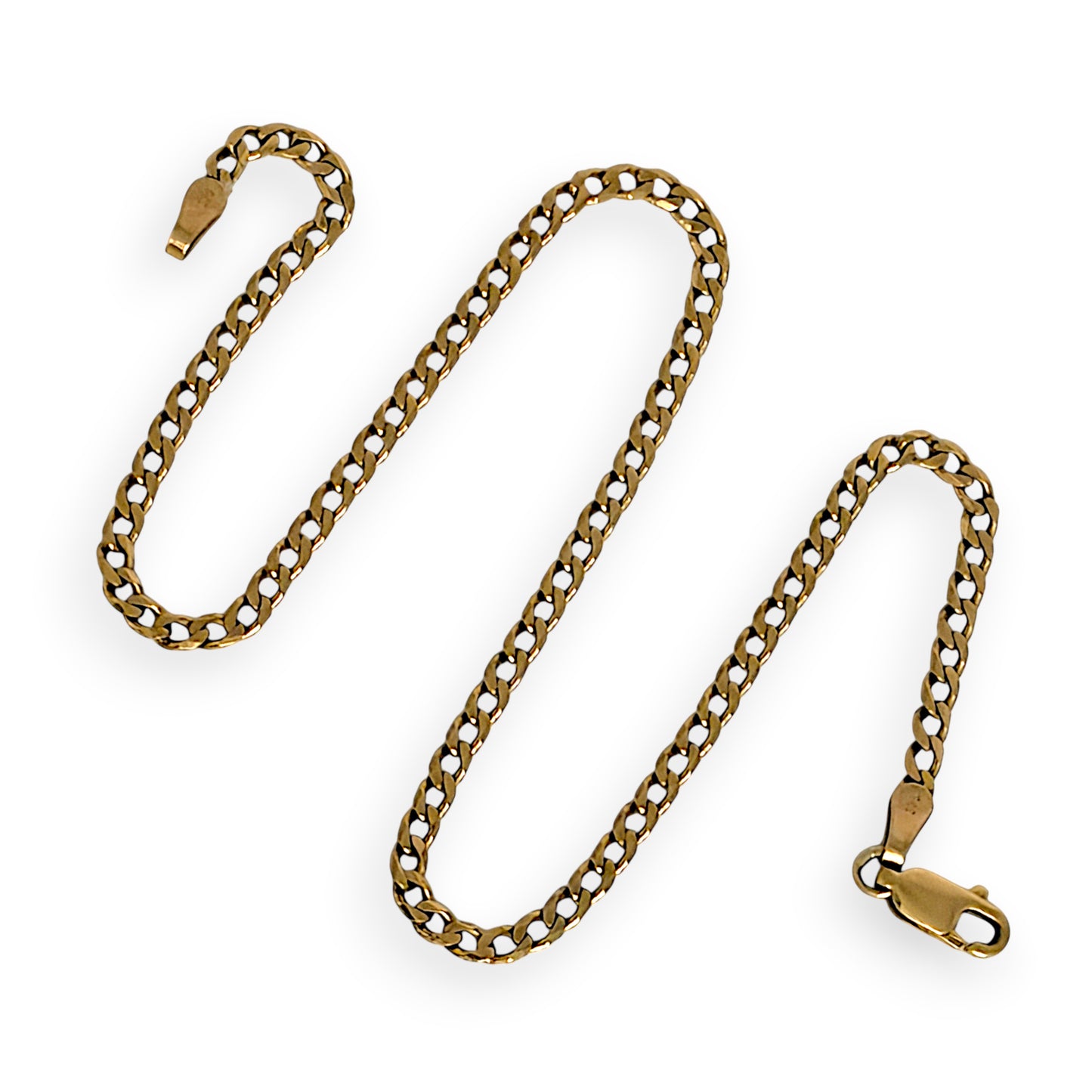NZGD | 9ct Gold Everyday Ease Curb Bracelet 28cm