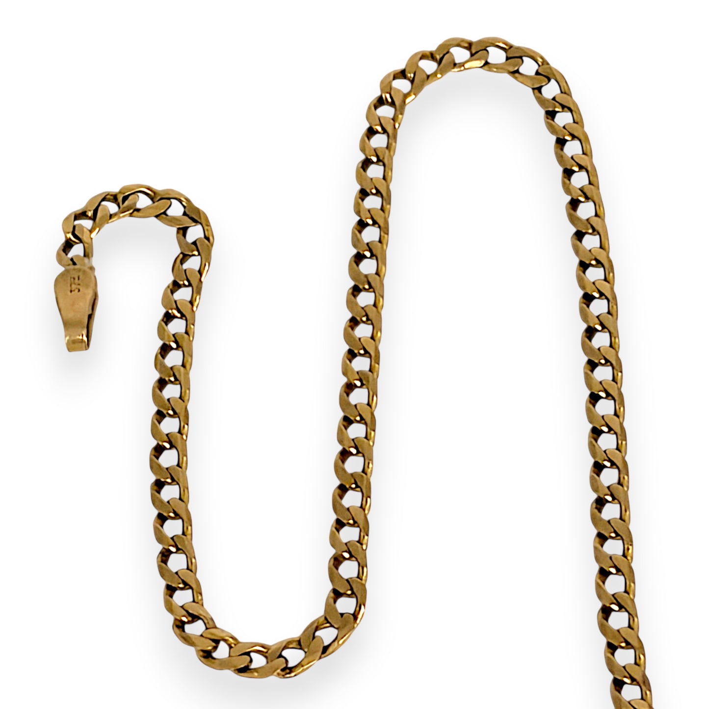 NZGD | 9ct Gold Everyday Ease Curb Bracelet 28cm