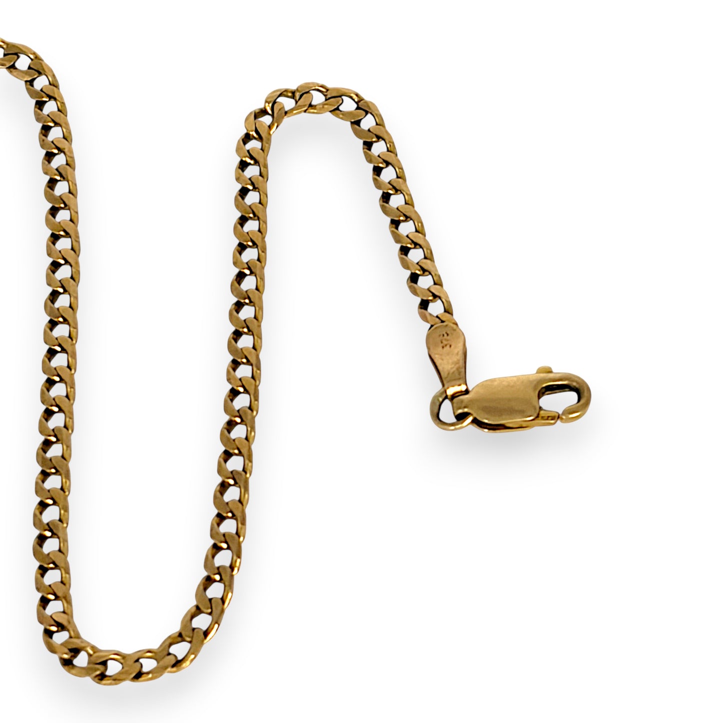 NZGD | 9ct Gold Everyday Ease Curb Bracelet 28cm