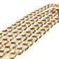 NZGD | 9ct Yellow Gold Cuban Bold Polished Chain 57cm